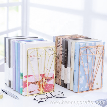 Creative desktop bookshelf for high school bookends